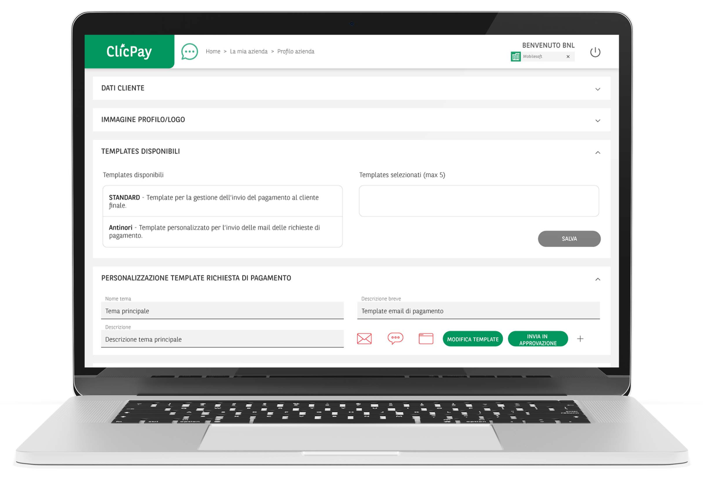 Clicpay - Website