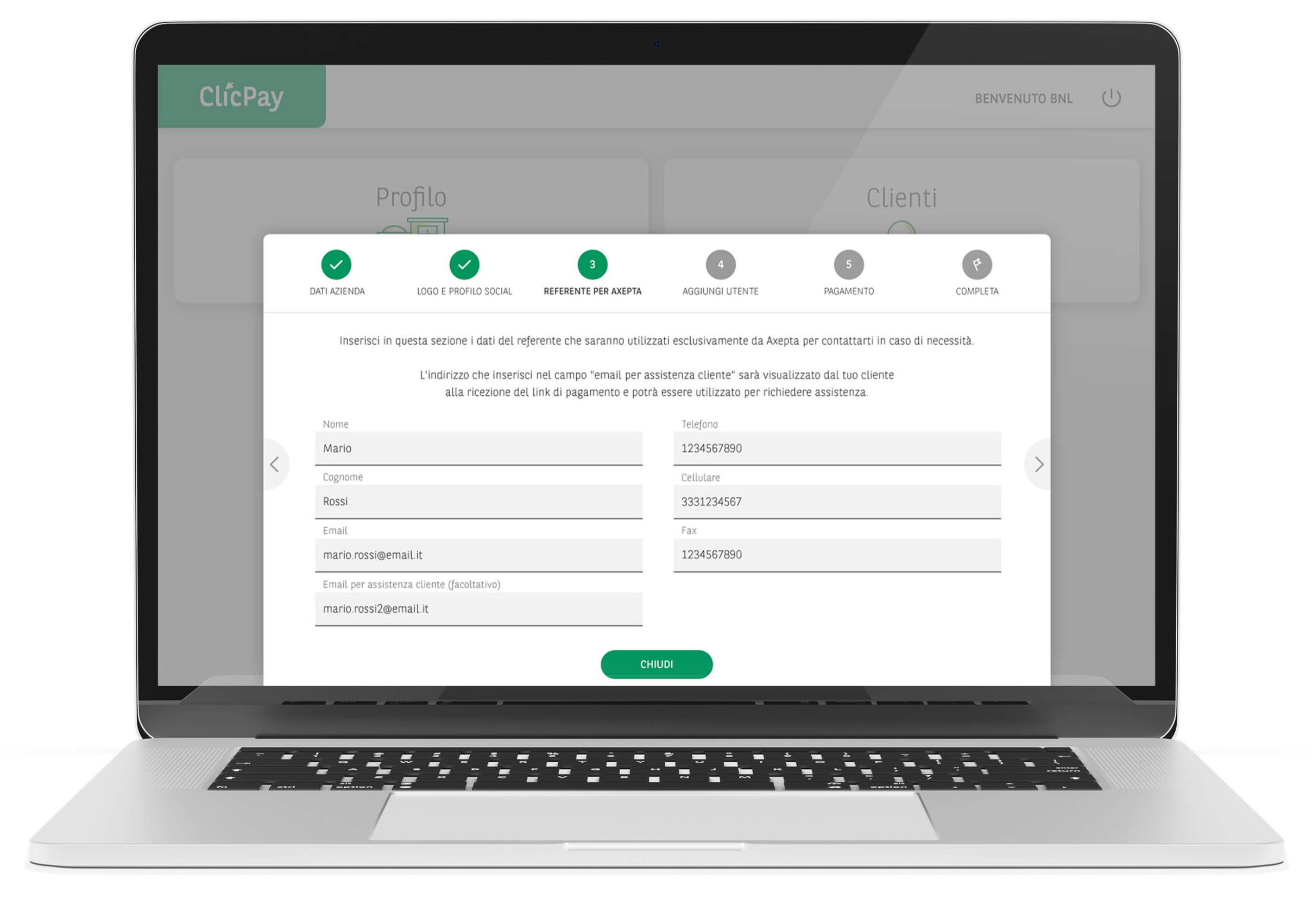 Clicpay - Website